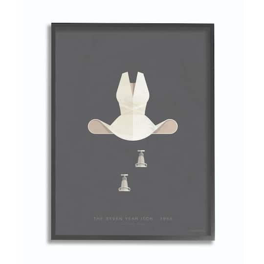 Stupell Industries The Seven Year Itch Wall Art in Black Frame
